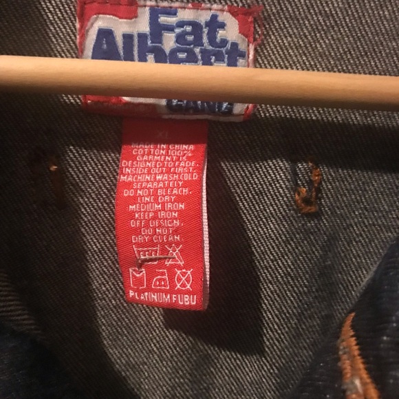 Mens fubu fat Albert long sleeve blue Jean jacket size XL - Picture 3 of 8